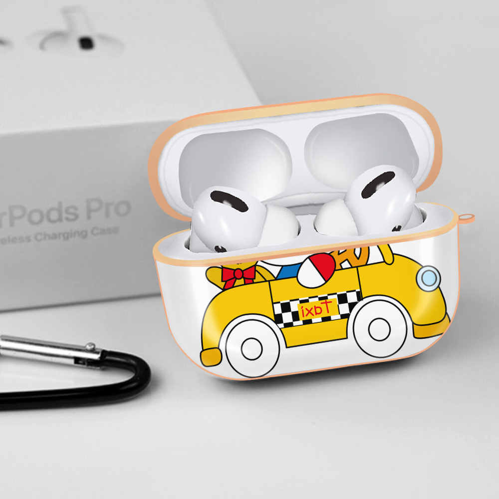 Hello Kitty ハローキティ 【AirPods Pro用】ハードシェル保護ケース｜耐衝撃・防指紋・カラビナ付き商品仕様