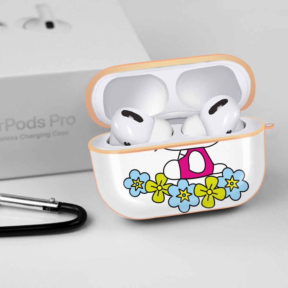 Hello Kitty ハローキティ 【AirPods Pro用】ハードシェル保護ケース｜耐衝撃・防指紋・カラビナ付き商品仕様