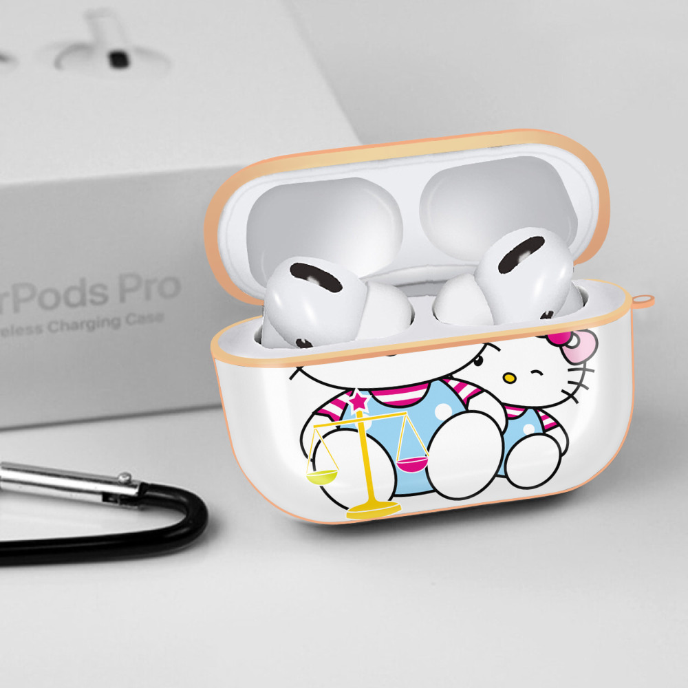 Hello Kitty ハローキティ 【AirPods Pro用】ハードシェル保護ケース｜耐衝撃・防指紋・カラビナ付き商品仕様