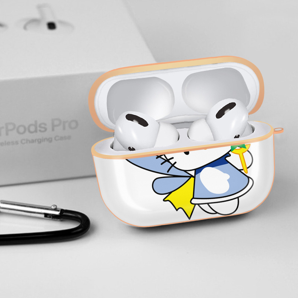 Hello Kitty ハローキティ 【AirPods Pro用】ハードシェル保護ケース｜耐衝撃・防指紋・カラビナ付き商品仕様