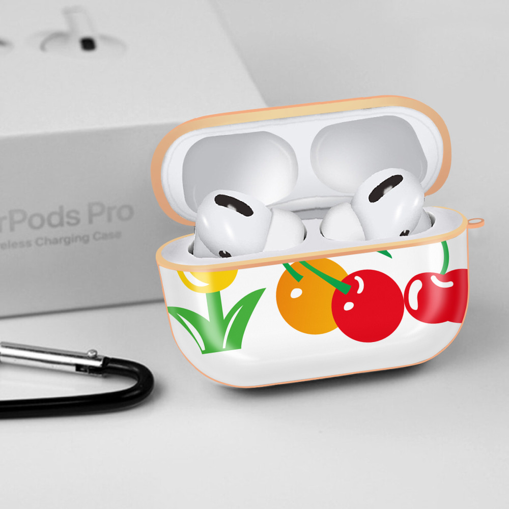 Hello Kitty ハローキティ 【AirPods Pro用】ハードシェル保護ケース｜耐衝撃・防指紋・カラビナ付き商品仕様