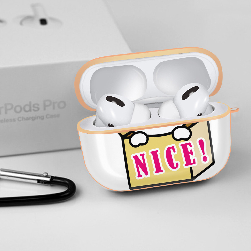 Hello Kitty ハローキティ 【AirPods Pro用】ハードシェル保護ケース｜耐衝撃・防指紋・カラビナ付き商品仕様