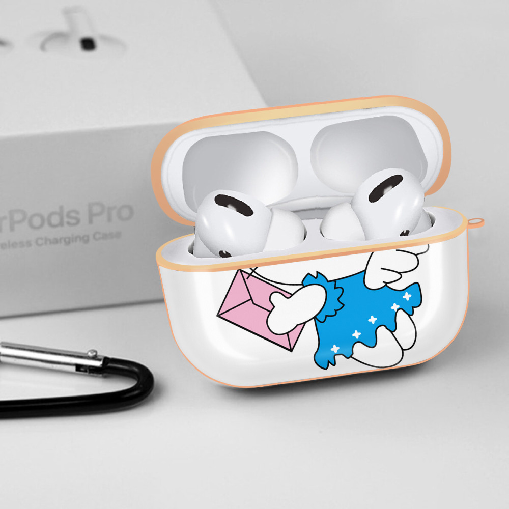 Hello Kitty ハローキティ 【AirPods Pro用】ハードシェル保護ケース｜耐衝撃・防指紋・カラビナ付き商品仕様