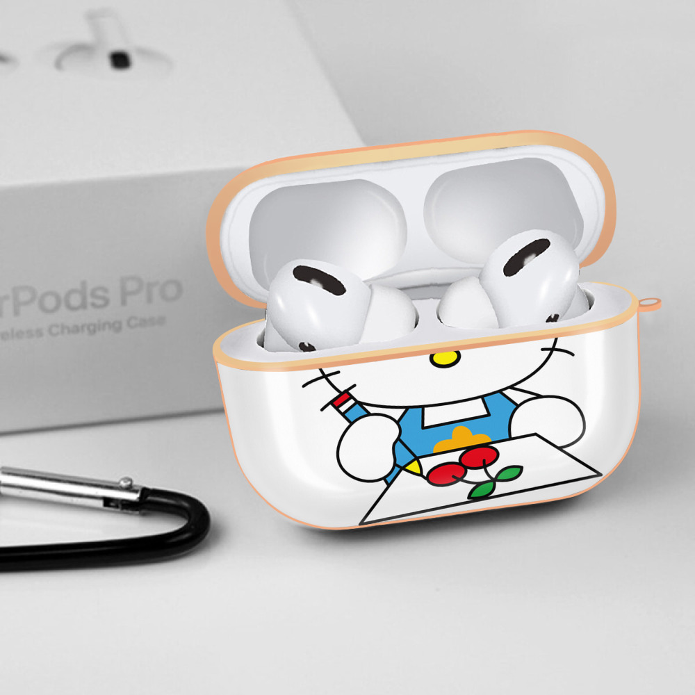 Hello Kitty ハローキティ 【AirPods Pro用】ハードシェル保護ケース｜耐衝撃・防指紋・カラビナ付き商品仕様
