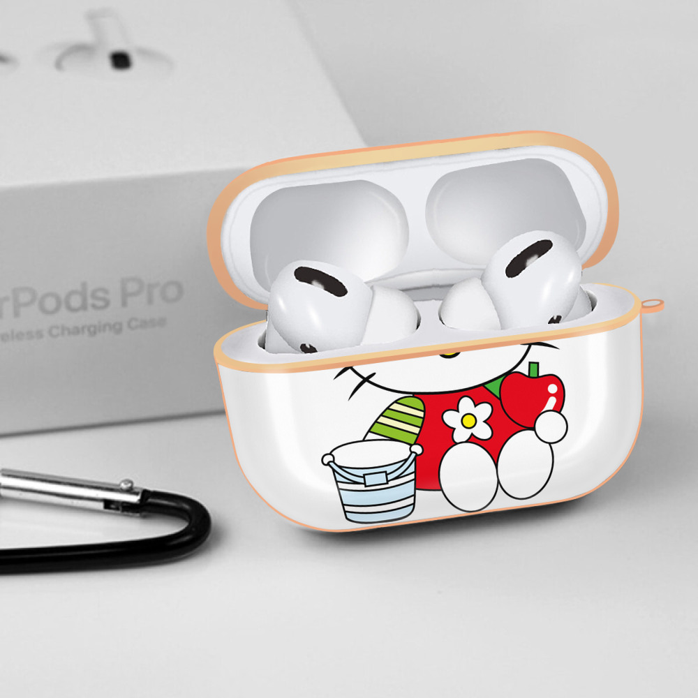 Hello Kitty ハローキティ 【AirPods Pro用】ハードシェル保護ケース｜耐衝撃・防指紋・カラビナ付き商品仕様