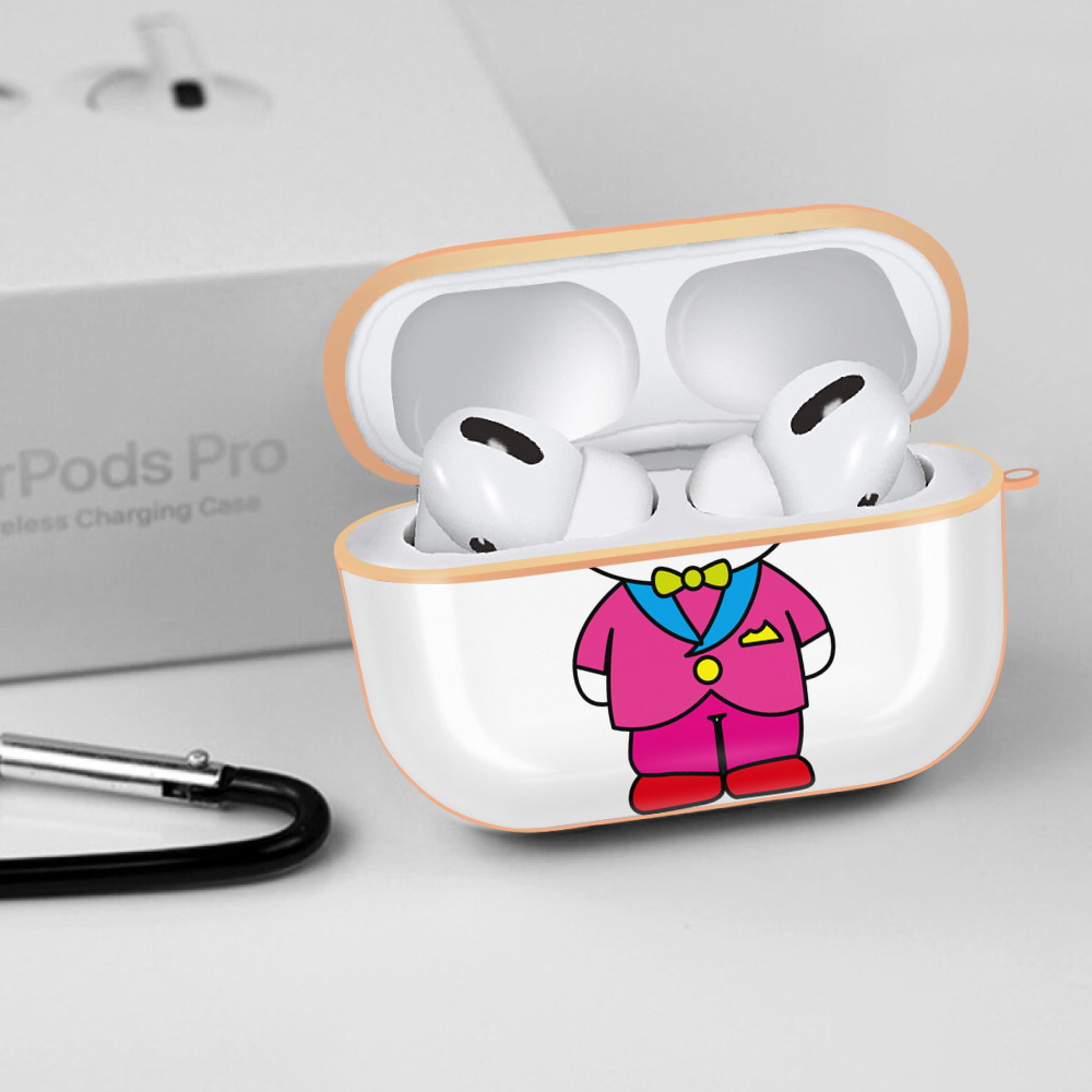 Hello Kitty ハローキティ 【AirPods Pro用】ハードシェル保護ケース｜耐衝撃・防指紋・カラビナ付き商品仕様