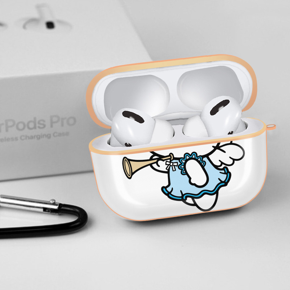 Hello Kitty ハローキティ 【AirPods Pro用】ハードシェル保護ケース｜耐衝撃・防指紋・カラビナ付き商品仕様