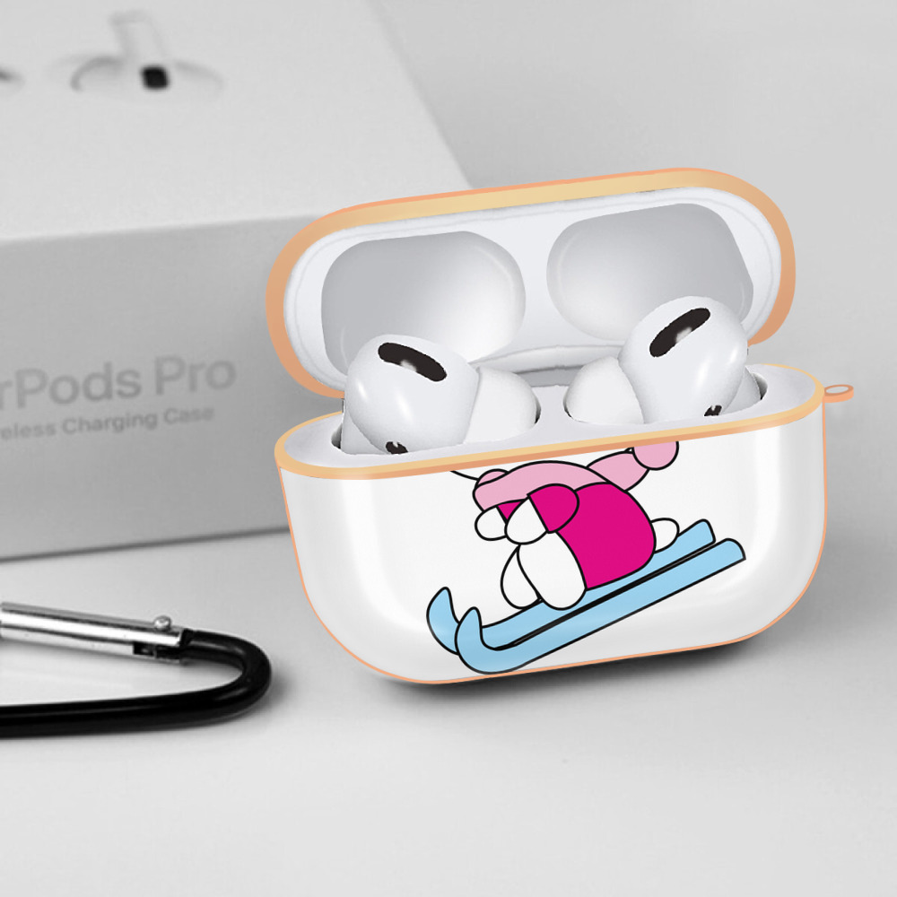 Hello Kitty ハローキティ 【AirPods Pro用】ハードシェル保護ケース｜耐衝撃・防指紋・カラビナ付き商品仕様