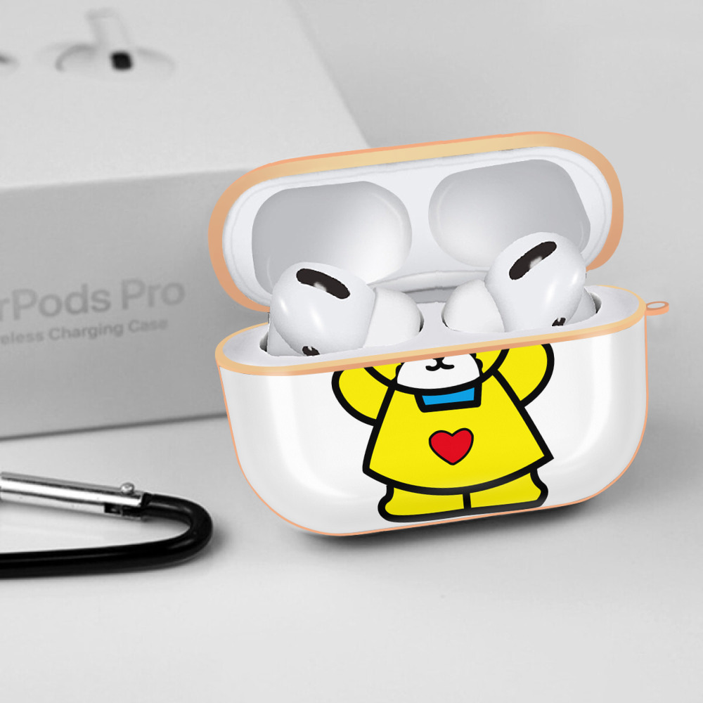 Hello Kitty ハローキティ 【AirPods Pro用】ハードシェル保護ケース｜耐衝撃・防指紋・カラビナ付き商品仕様