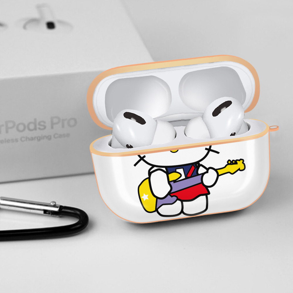 Hello Kitty ハローキティ 【AirPods Pro用】ハードシェル保護ケース｜耐衝撃・防指紋・カラビナ付き商品仕様