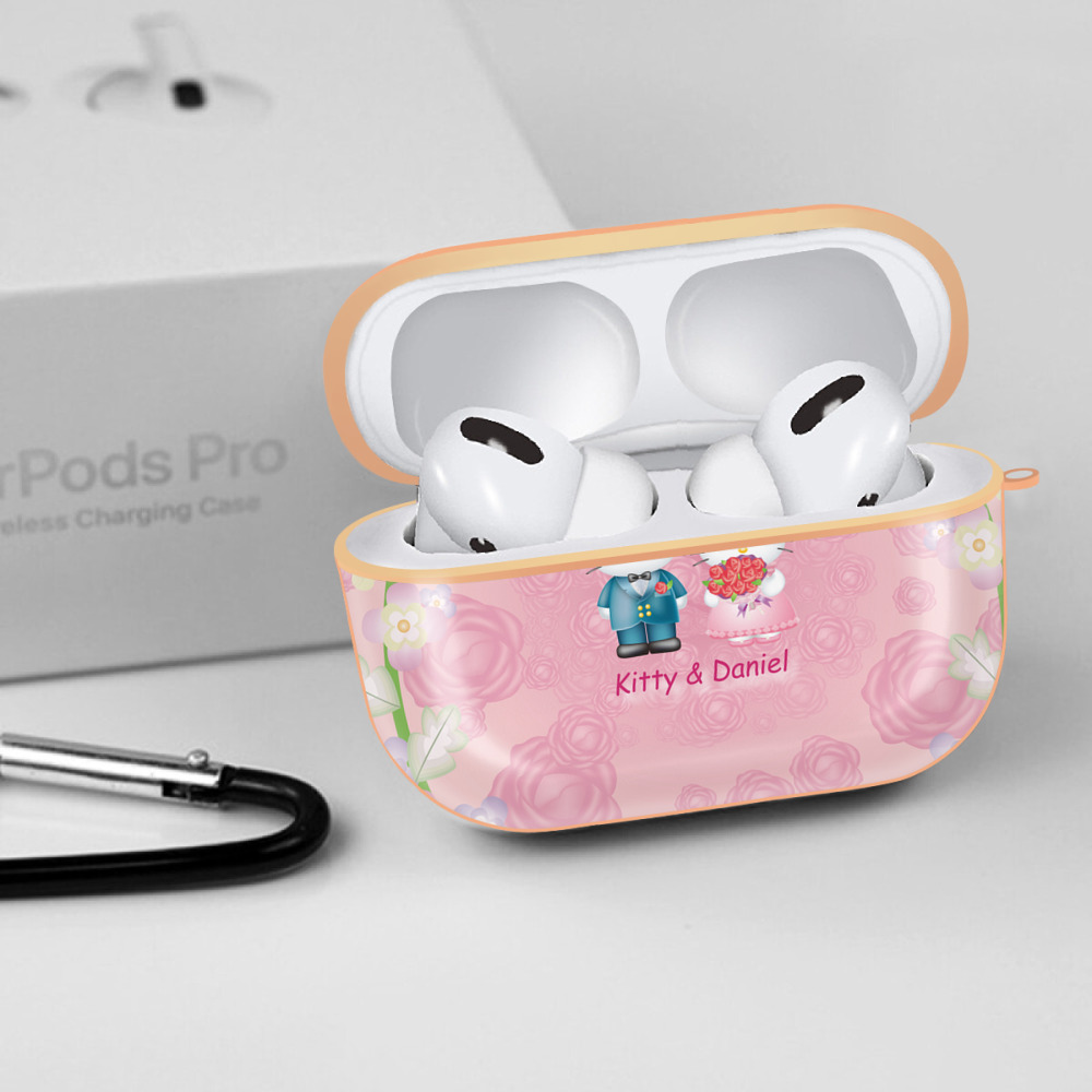 Hello Kitty ハローキティ 【AirPods Pro用】ハードシェル保護ケース｜耐衝撃・防指紋・カラビナ付き商品仕様