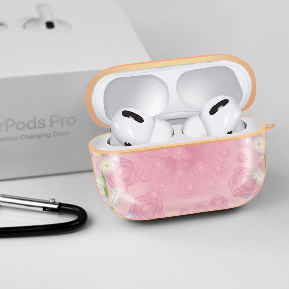 Hello Kitty ハローキティ 【AirPods Pro用】ハードシェル保護ケース｜耐衝撃・防指紋・カラビナ付き商品仕様