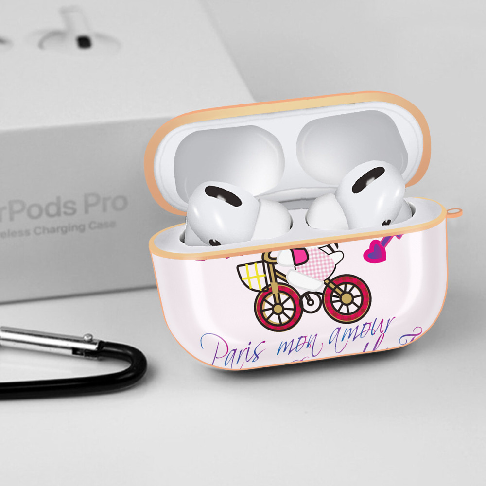 Hello Kitty ハローキティ 【AirPods Pro用】ハードシェル保護ケース｜耐衝撃・防指紋・カラビナ付き商品仕様