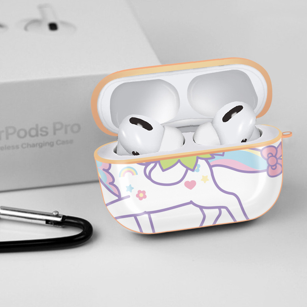 Hello Kitty ハローキティ 【AirPods Pro用】ハードシェル保護ケース｜耐衝撃・防指紋・カラビナ付き商品仕様