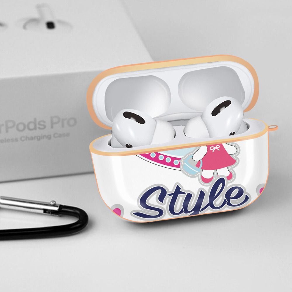 Hello Kitty ハローキティ 【AirPods Pro用】ハードシェル保護ケース｜耐衝撃・防指紋・カラビナ付き商品仕様