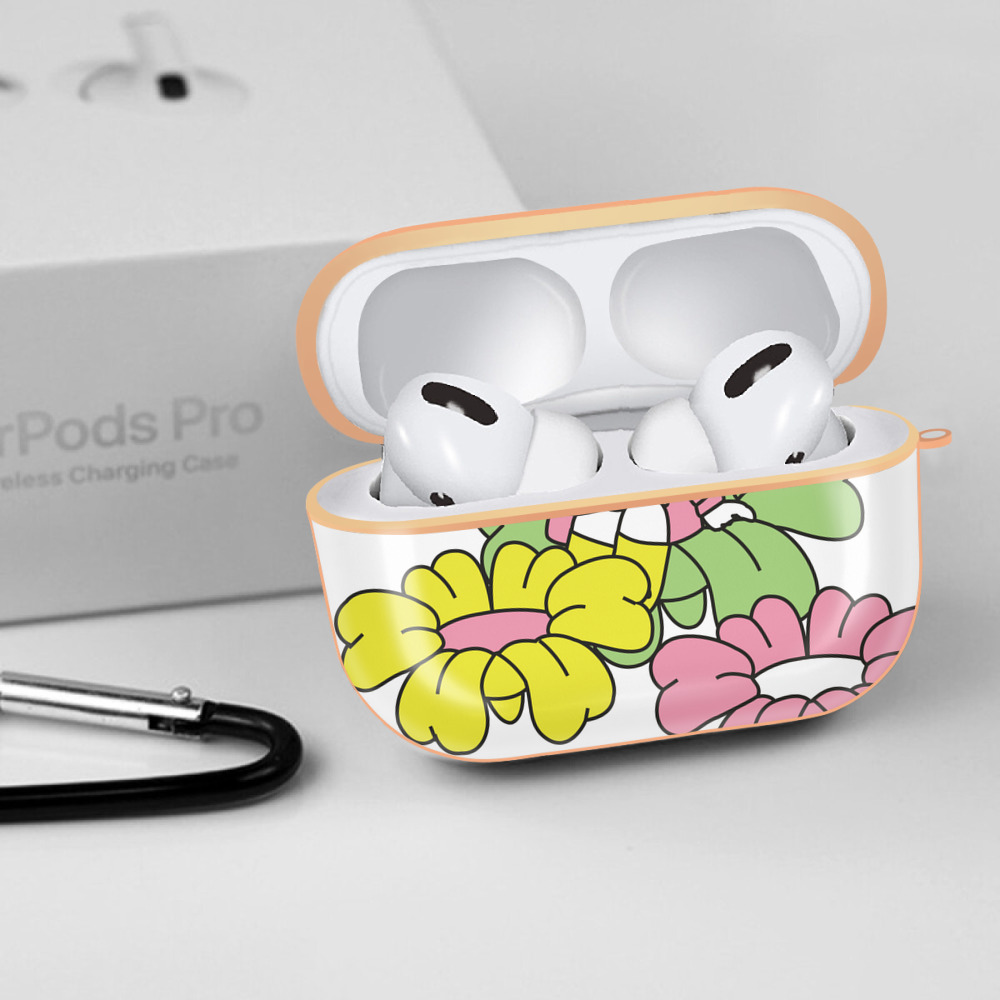Hello Kitty ハローキティ 【AirPods Pro用】ハードシェル保護ケース｜耐衝撃・防指紋・カラビナ付き商品仕様
