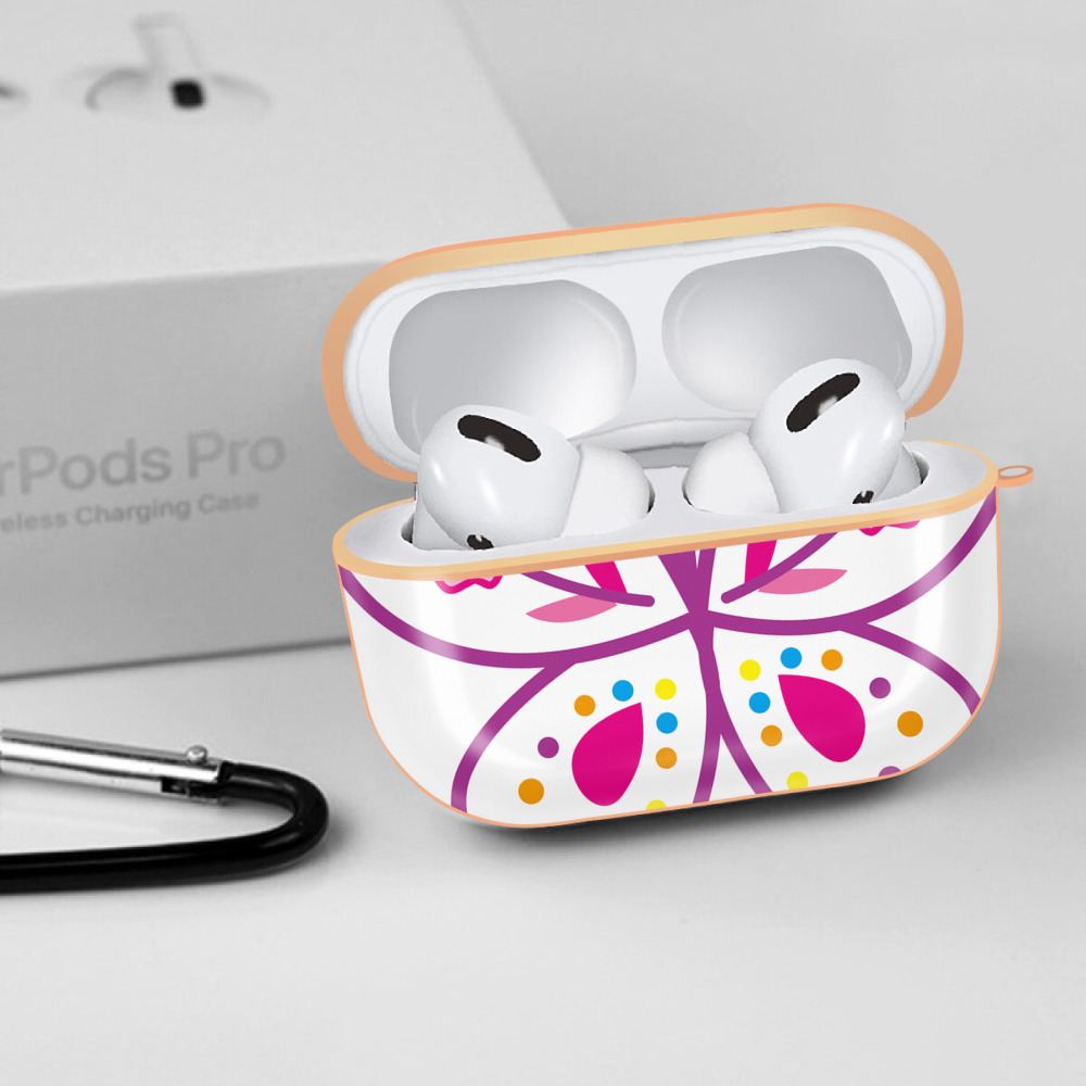 Hello Kitty ハローキティ 【AirPods Pro用】ハードシェル保護ケース｜耐衝撃・防指紋・カラビナ付き商品仕様