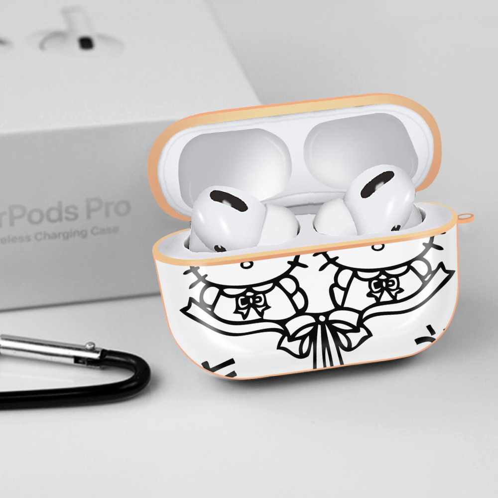 Hello Kitty ハローキティ 【AirPods Pro用】ハードシェル保護ケース｜耐衝撃・防指紋・カラビナ付き商品仕様