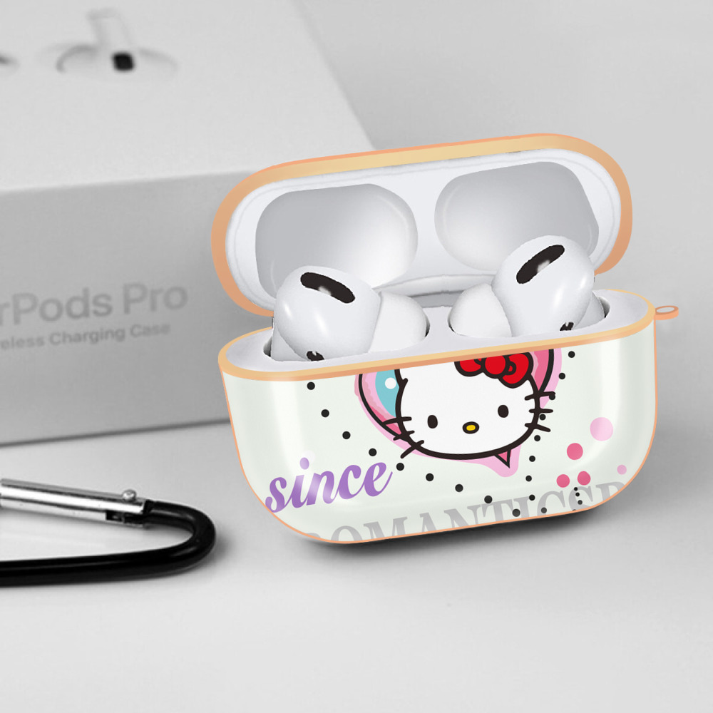 Hello Kitty ハローキティ 【AirPods Pro用】ハードシェル保護ケース｜耐衝撃・防指紋・カラビナ付き商品仕様