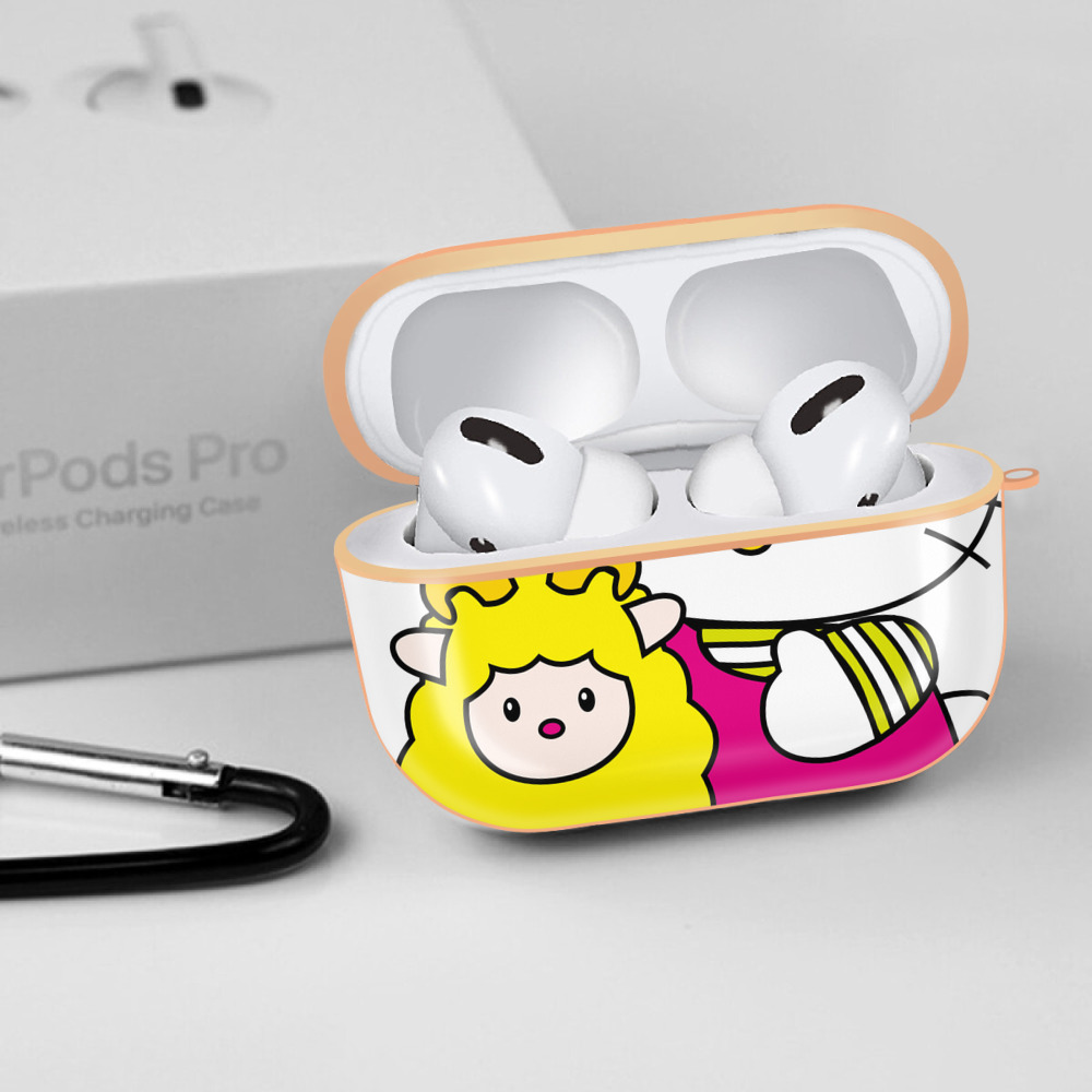 Hello Kitty ハローキティ 【AirPods Pro用】ハードシェル保護ケース｜耐衝撃・防指紋・カラビナ付き商品仕様