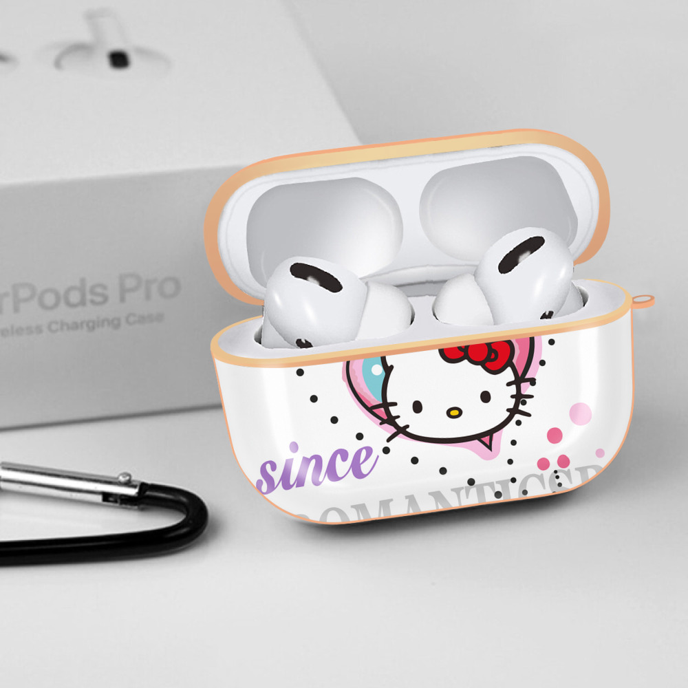 Hello Kitty ハローキティ 【AirPods Pro用】ハードシェル保護ケース｜耐衝撃・防指紋・カラビナ付き商品仕様