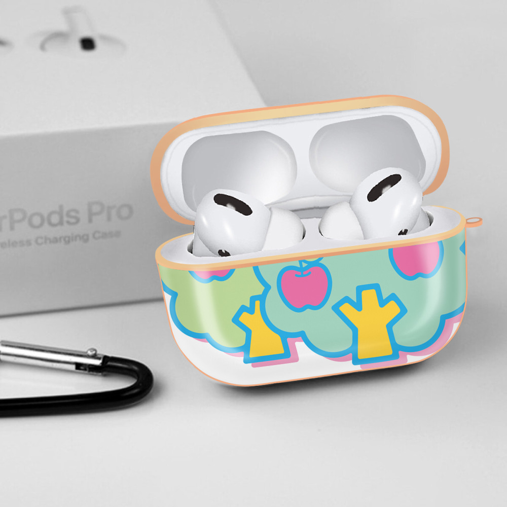 Hello Kitty ハローキティ 【AirPods Pro用】ハードシェル保護ケース｜耐衝撃・防指紋・カラビナ付き商品仕様