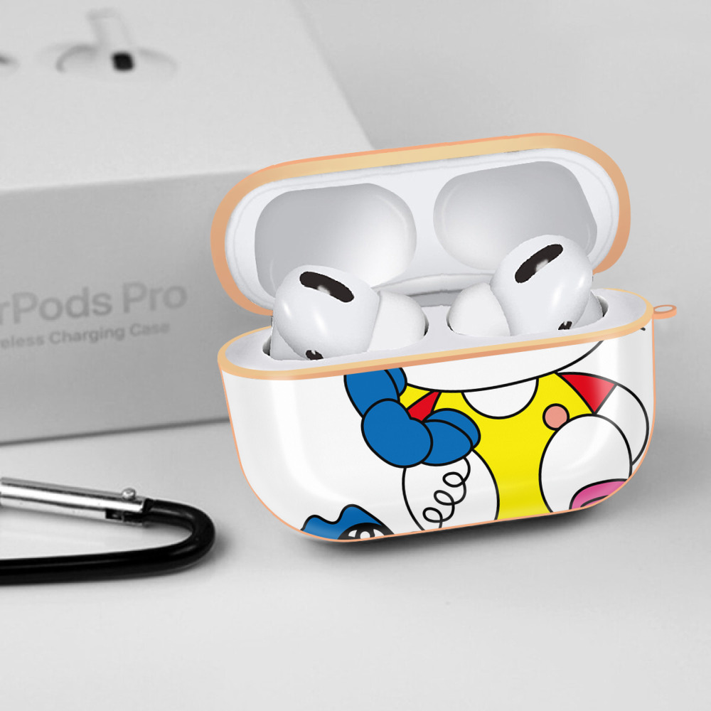 Hello Kitty ハローキティ 【AirPods Pro用】ハードシェル保護ケース｜耐衝撃・防指紋・カラビナ付き商品仕様