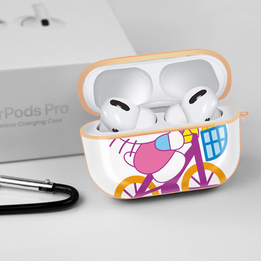 Hello Kitty ハローキティ 【AirPods Pro用】ハードシェル保護ケース｜耐衝撃・防指紋・カラビナ付き商品仕様