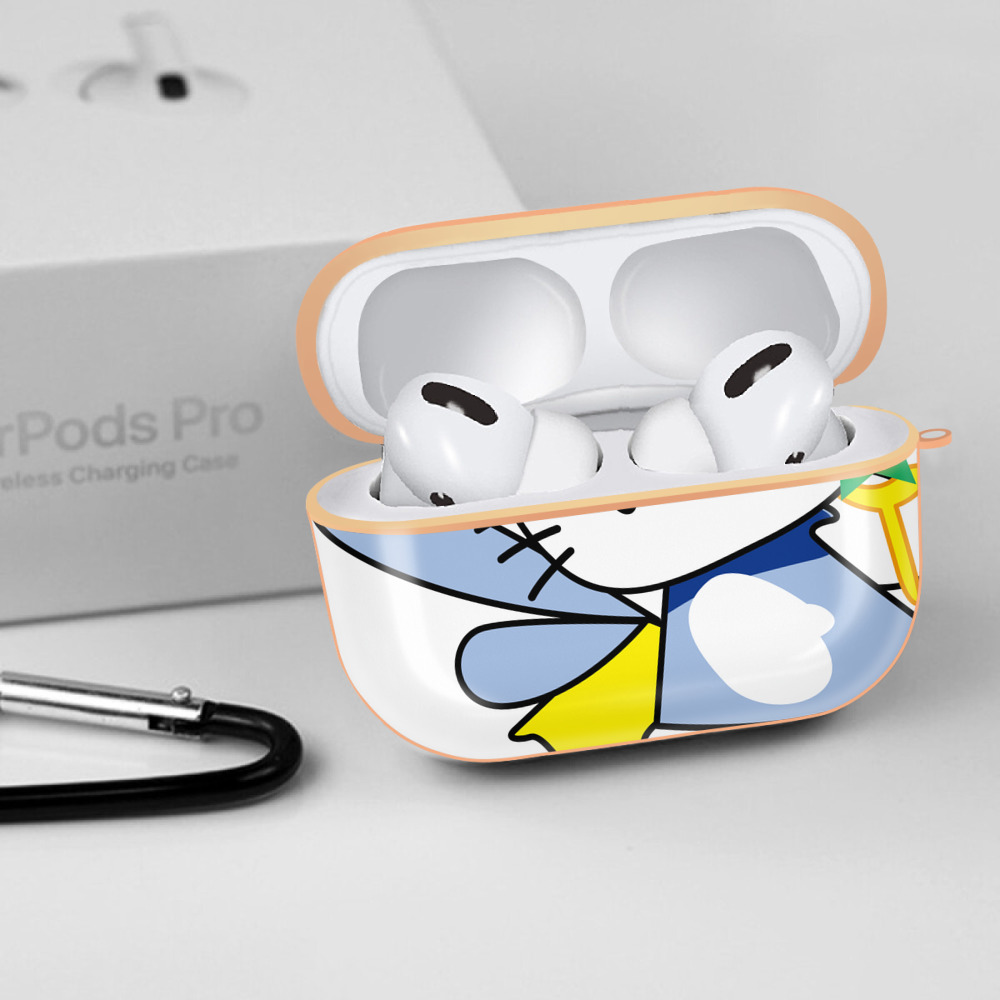 Hello Kitty ハローキティ 【AirPods Pro用】ハードシェル保護ケース｜耐衝撃・防指紋・カラビナ付き商品仕様