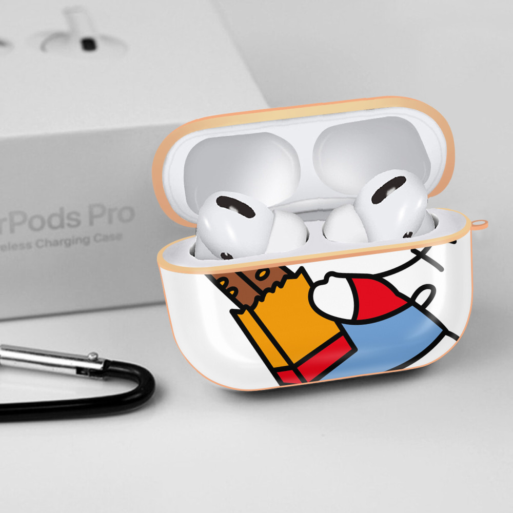 Hello Kitty ハローキティ 【AirPods Pro用】ハードシェル保護ケース｜耐衝撃・防指紋・カラビナ付き商品仕様