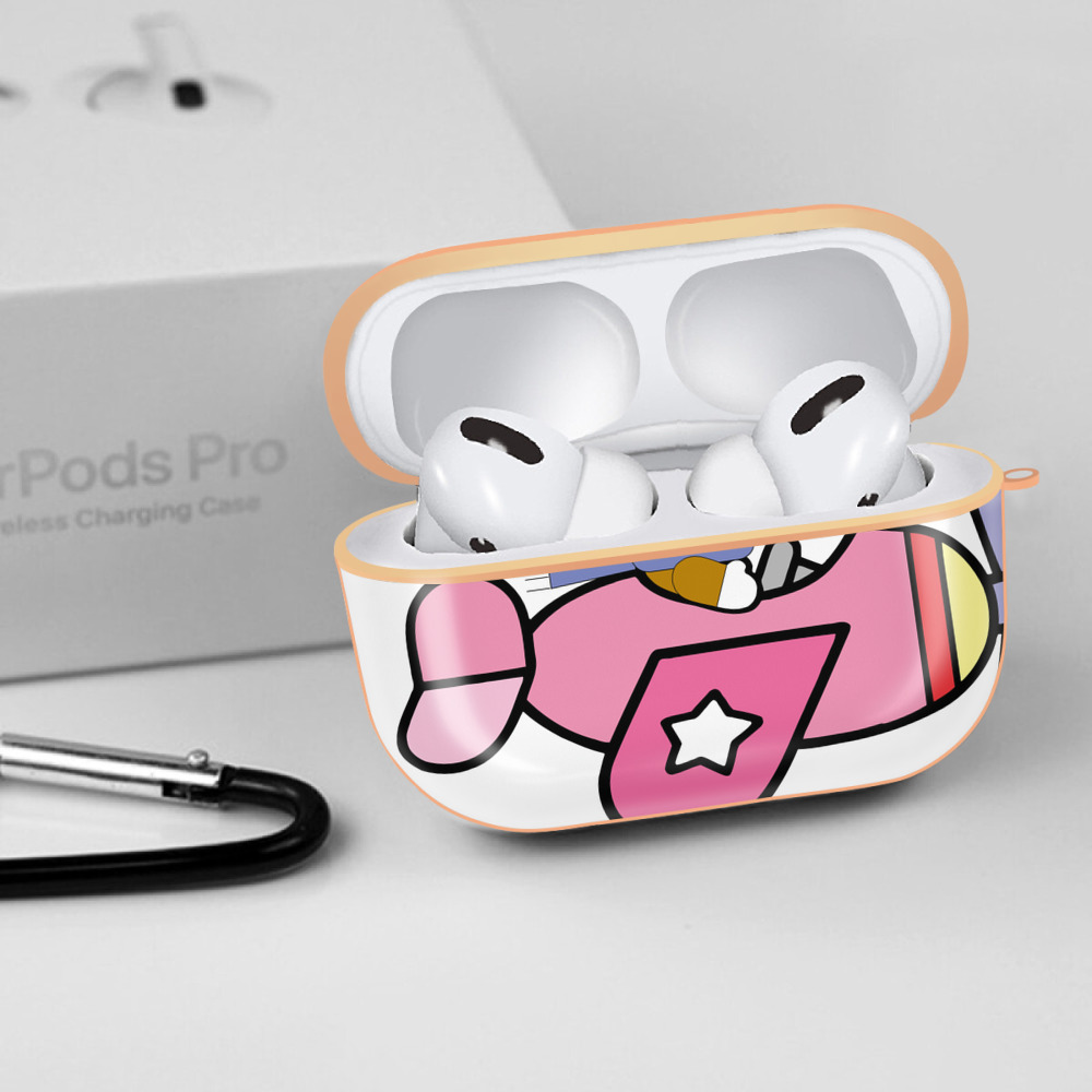 Hello Kitty ハローキティ 【AirPods Pro用】ハードシェル保護ケース｜耐衝撃・防指紋・カラビナ付き商品仕様