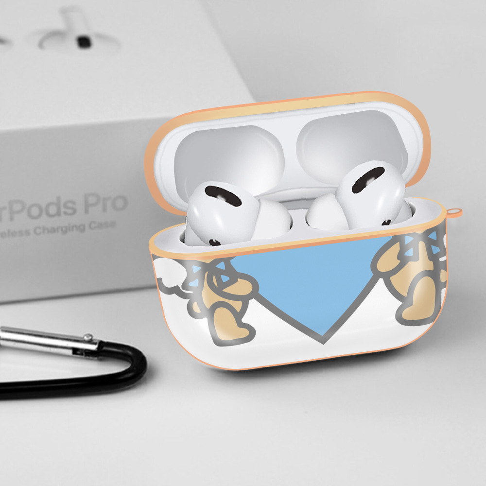 Hello Kitty ハローキティ 【AirPods Pro用】ハードシェル保護ケース｜耐衝撃・防指紋・カラビナ付き商品仕様