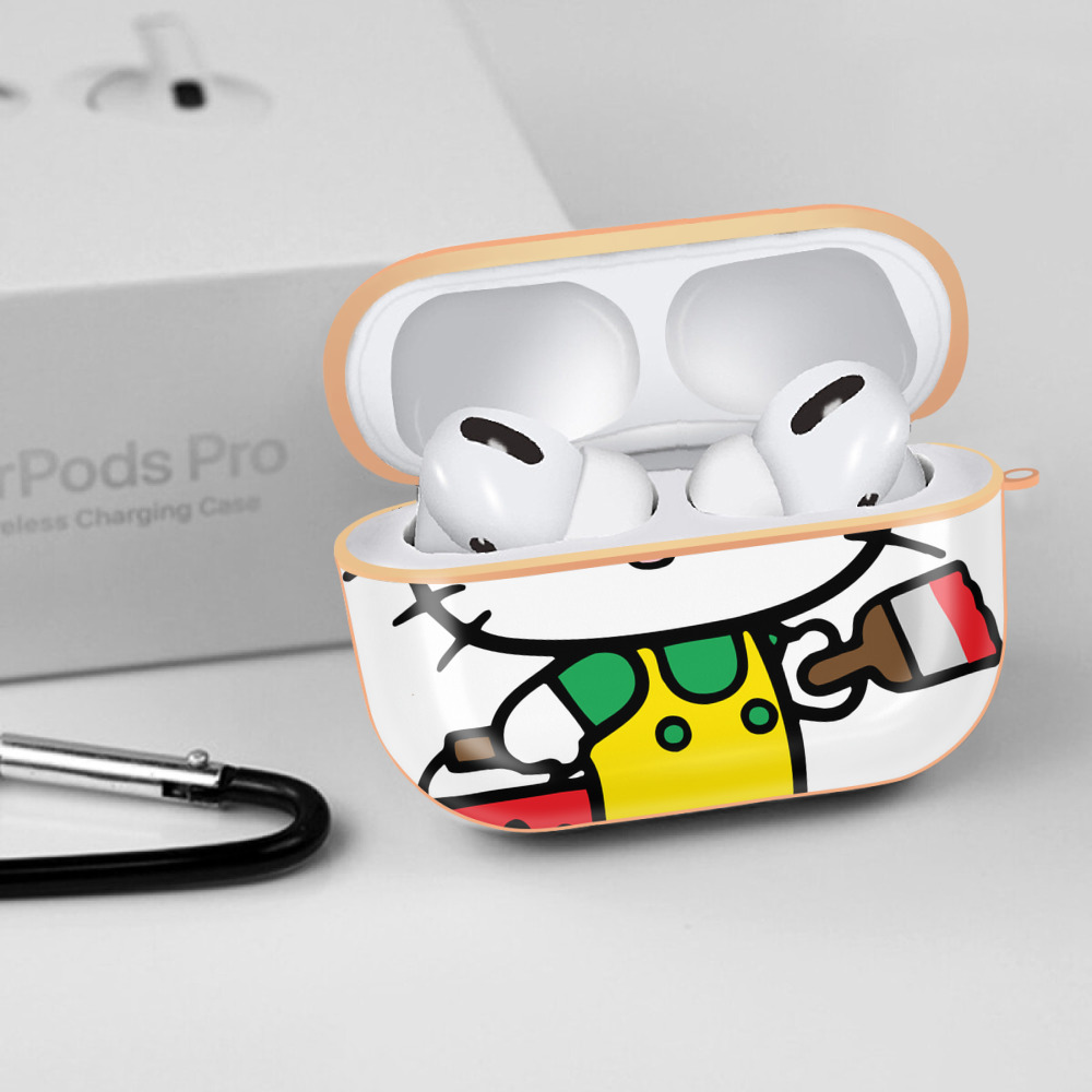 Hello Kitty ハローキティ 【AirPods Pro用】ハードシェル保護ケース｜耐衝撃・防指紋・カラビナ付き商品仕様