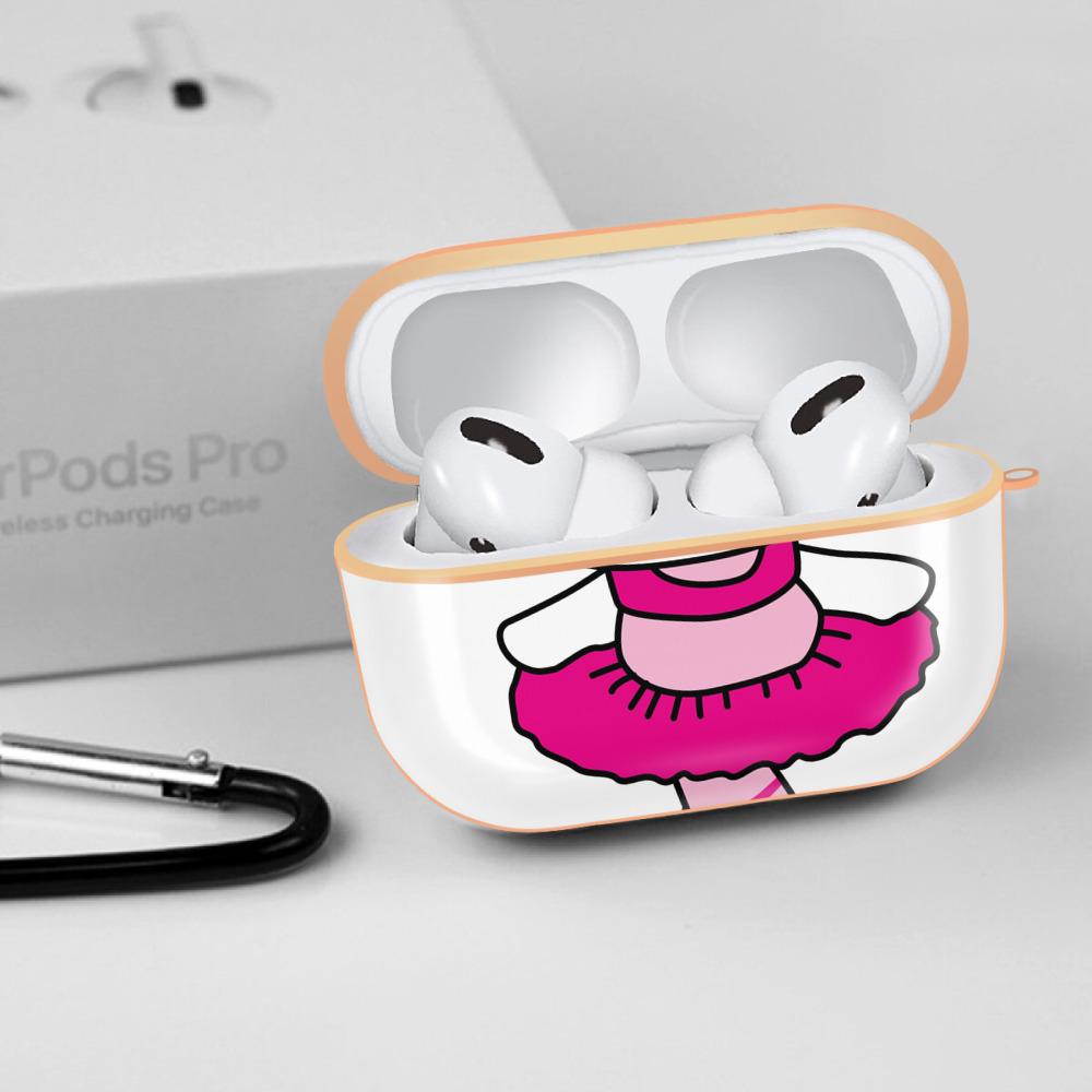 Hello Kitty ハローキティ 【AirPods Pro用】ハードシェル保護ケース｜耐衝撃・防指紋・カラビナ付き商品仕様