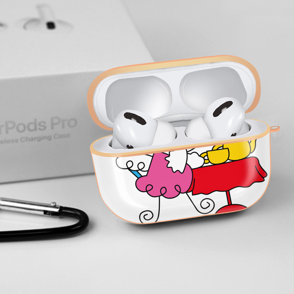 Hello Kitty ハローキティ 【AirPods Pro用】ハードシェル保護ケース｜耐衝撃・防指紋・カラビナ付き商品仕様