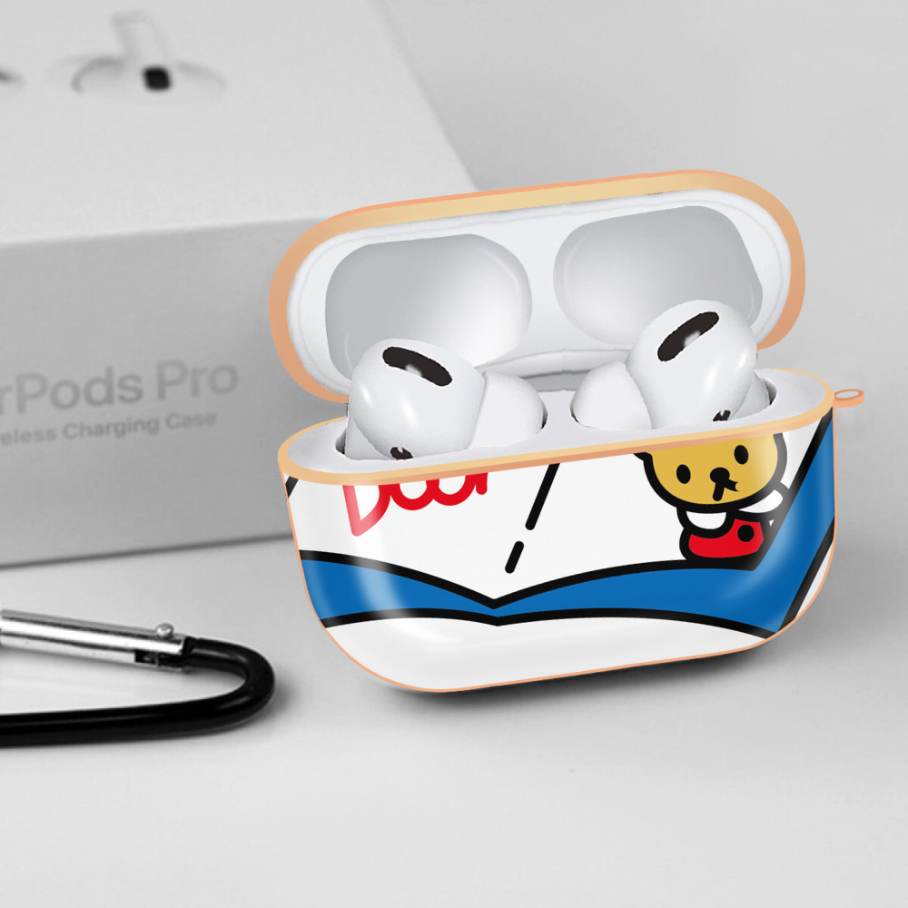 Hello Kitty ハローキティ 【AirPods Pro用】ハードシェル保護ケース｜耐衝撃・防指紋・カラビナ付き商品仕様