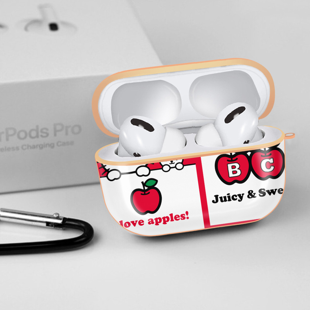 Hello Kitty ハローキティ 【AirPods Pro用】ハードシェル保護ケース｜耐衝撃・防指紋・カラビナ付き商品仕様