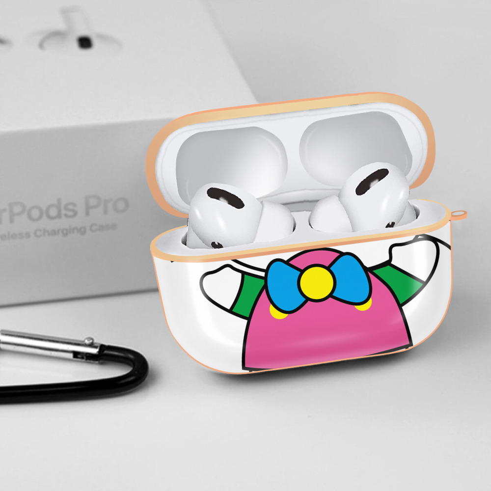 Hello Kitty ハローキティ 【AirPods Pro用】ハードシェル保護ケース｜耐衝撃・防指紋・カラビナ付き商品仕様