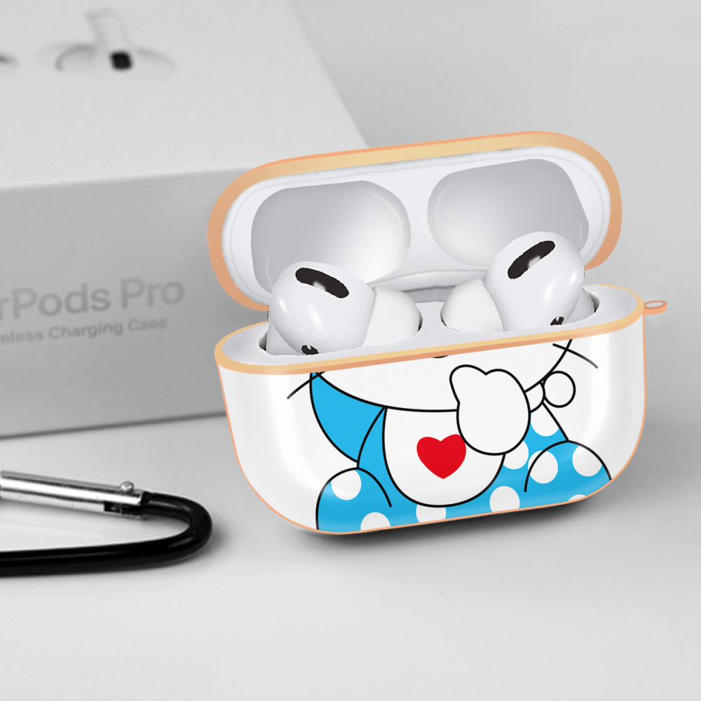 Hello Kitty ハローキティ 【AirPods Pro用】ハードシェル保護ケース｜耐衝撃・防指紋・カラビナ付き商品仕様