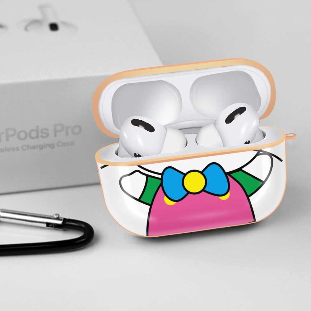 Hello Kitty ハローキティ 【AirPods Pro用】ハードシェル保護ケース｜耐衝撃・防指紋・カラビナ付き商品仕様