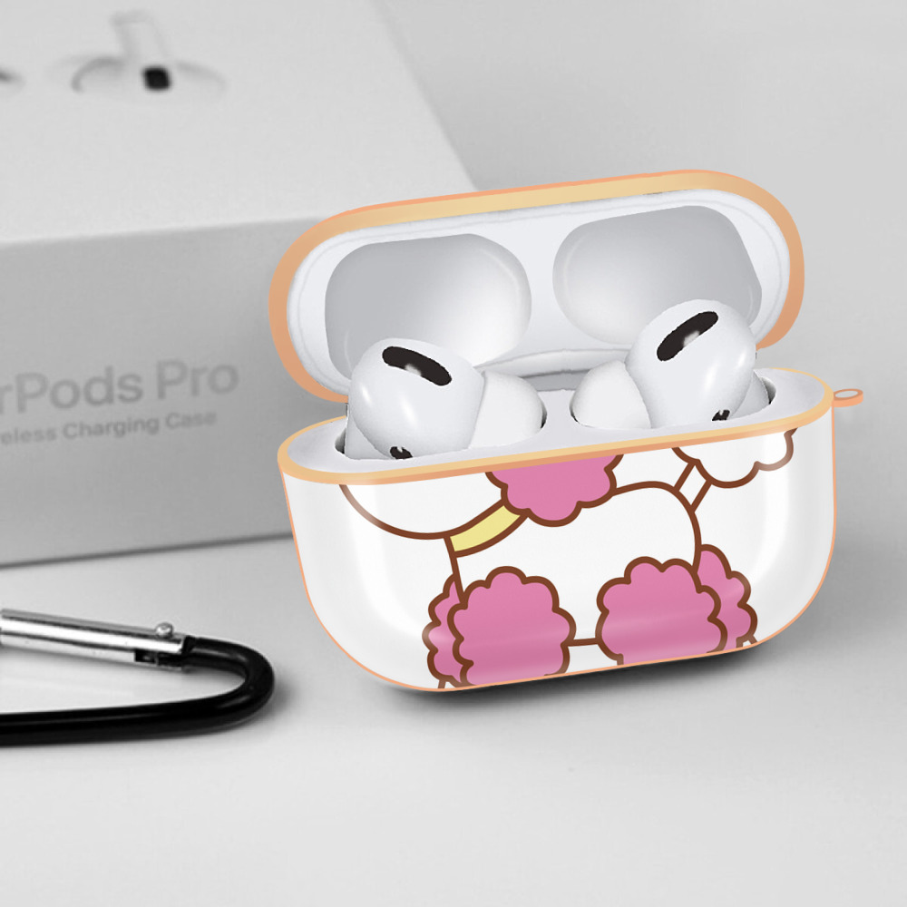 Hello Kitty ハローキティ 【AirPods Pro用】ハードシェル保護ケース｜耐衝撃・防指紋・カラビナ付き商品仕様