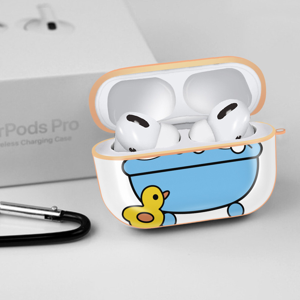 Hello Kitty ハローキティ 【AirPods Pro用】ハードシェル保護ケース｜耐衝撃・防指紋・カラビナ付き商品仕様