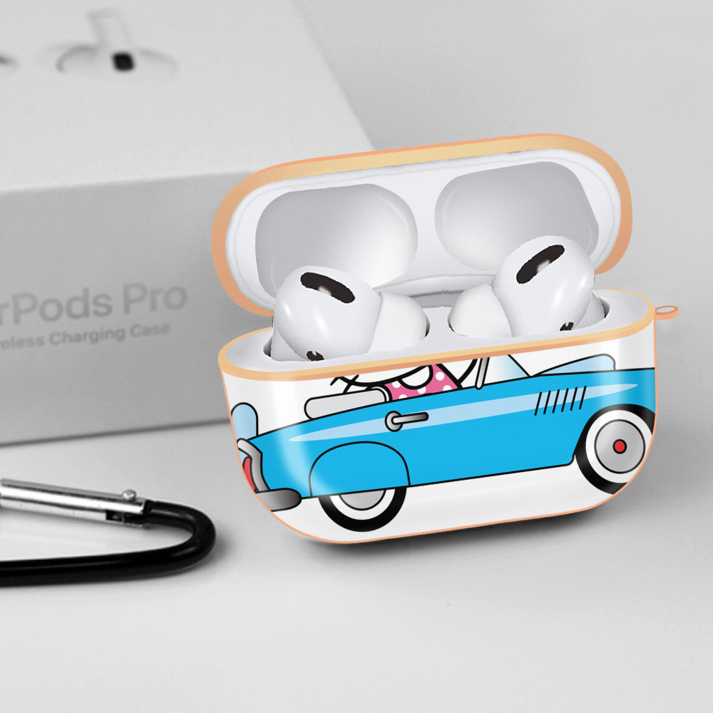 Hello Kitty ハローキティ 【AirPods Pro用】ハードシェル保護ケース｜耐衝撃・防指紋・カラビナ付き商品仕様