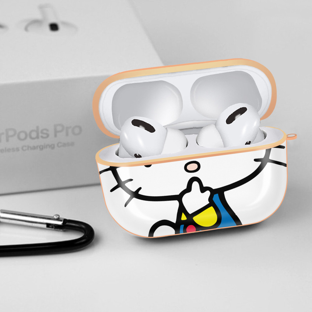 Hello Kitty ハローキティ 【AirPods Pro用】ハードシェル保護ケース｜耐衝撃・防指紋・カラビナ付き商品仕様