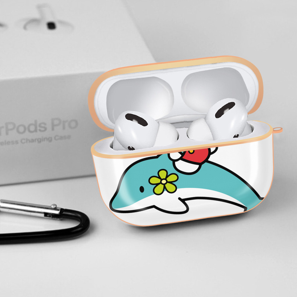 Hello Kitty ハローキティ 【AirPods Pro用】ハードシェル保護ケース｜耐衝撃・防指紋・カラビナ付き商品仕様