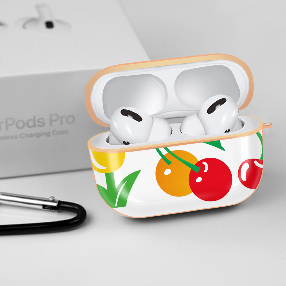 Hello Kitty ハローキティ 【AirPods Pro用】ハードシェル保護ケース｜耐衝撃・防指紋・カラビナ付き商品仕様
