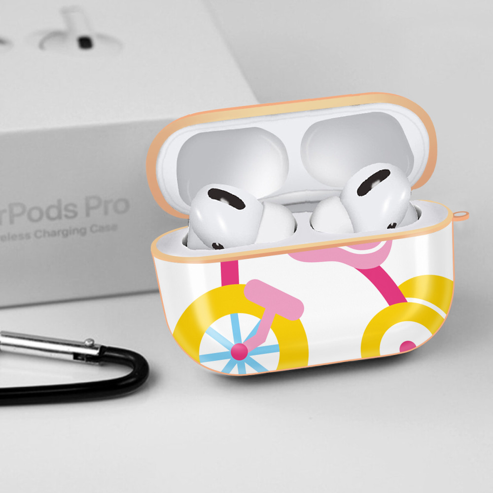 Hello Kitty ハローキティ 【AirPods Pro用】ハードシェル保護ケース｜耐衝撃・防指紋・カラビナ付き商品仕様
