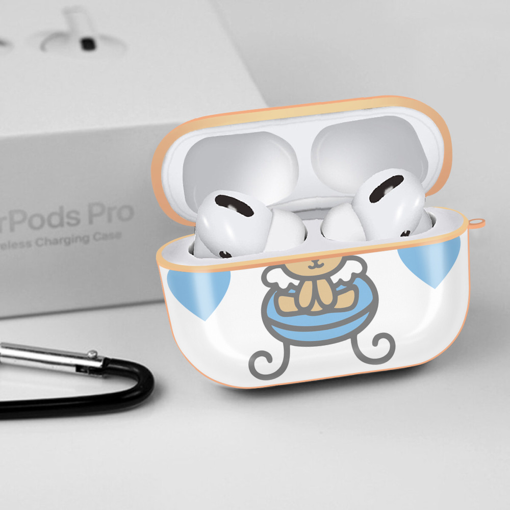 Hello Kitty ハローキティ 【AirPods Pro用】ハードシェル保護ケース｜耐衝撃・防指紋・カラビナ付き商品仕様