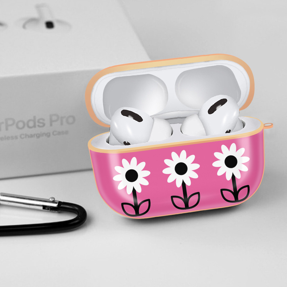 Hello Kitty ハローキティ 【AirPods Pro用】ハードシェル保護ケース｜耐衝撃・防指紋・カラビナ付き商品仕様