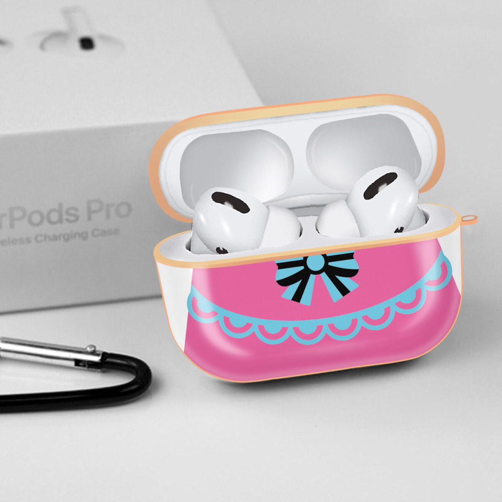 Hello Kitty ハローキティ 【AirPods Pro用】ハードシェル保護ケース｜耐衝撃・防指紋・カラビナ付き商品仕様